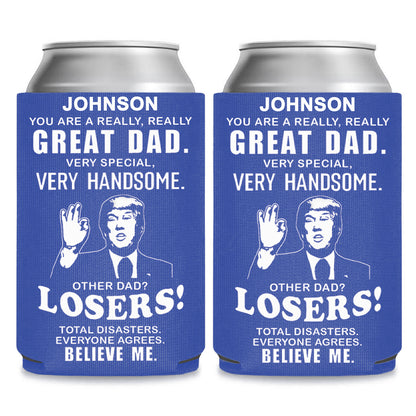 You're A Really Great Dad Can Cooler | Personalized Father’s Day Gift from Kids | | Papa Grandpa Stepdad Gift Idea 682414 - GOP