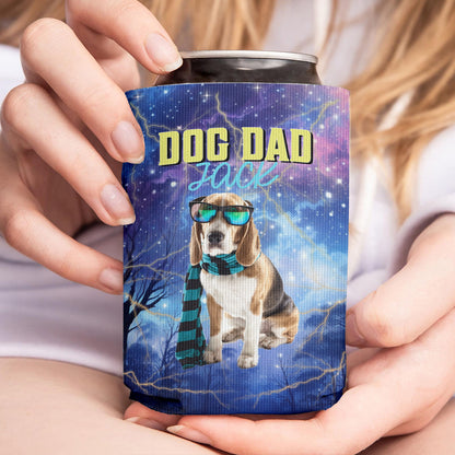 Personalized Retro Vintage Bootleg Can Cooler | Custom Pet Photo Can Holder | Gift for Family | Father's Day, Mother's Day Gift 682463