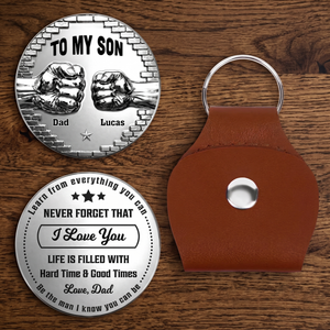 Personalized Never Forget That I Love You Pocket Hug Coin | Custom Keepsake Gift For Family 686490 WFD