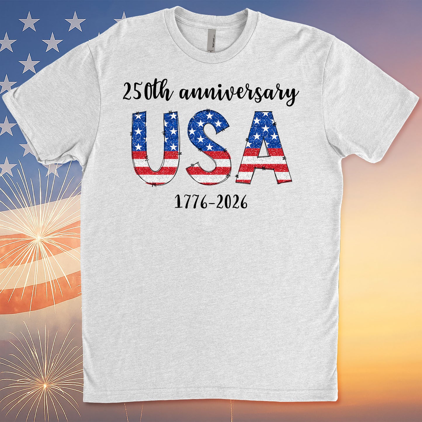 Happy 250 Years Birthday USA Shirt | America Anniversary | 4th of July Shirt | Independence Day Shirt 682482