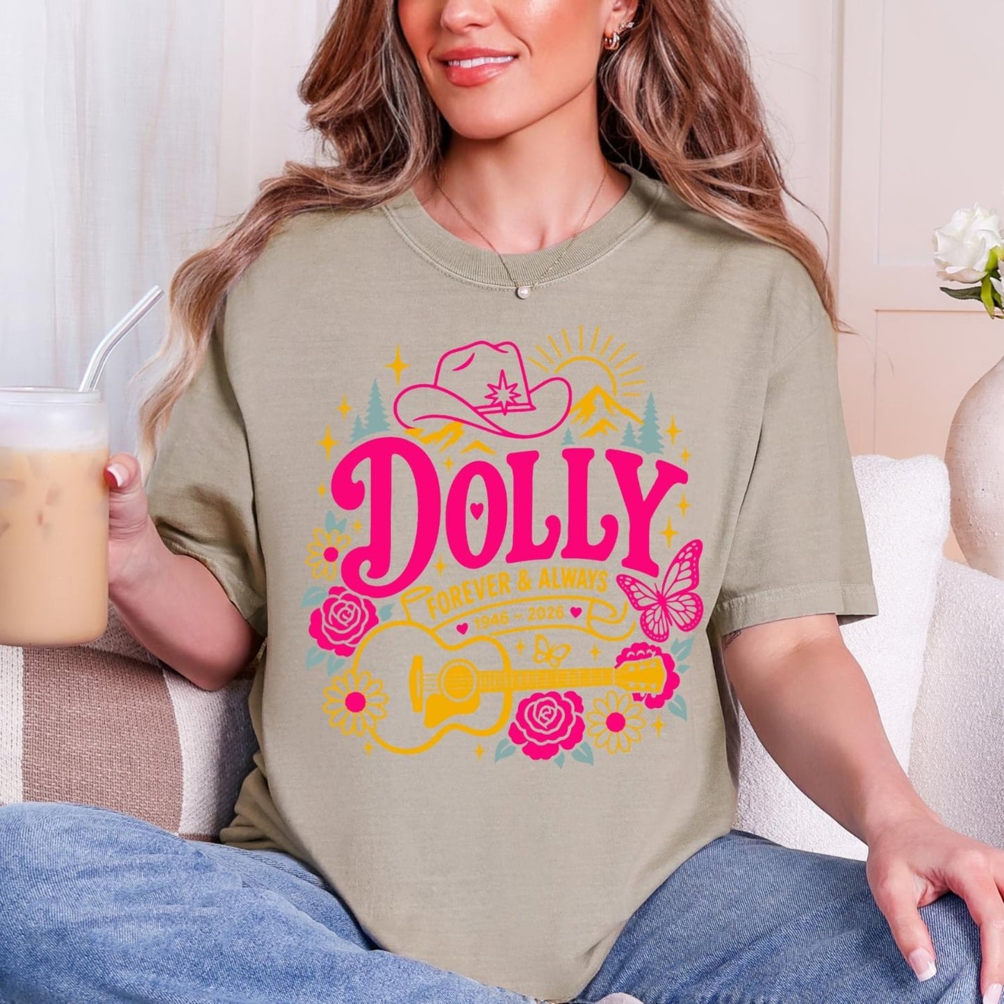 Dolly Parton Forever & Always Memorial Shirt, Vintage Country Music Tribute Tee 686073 WFD