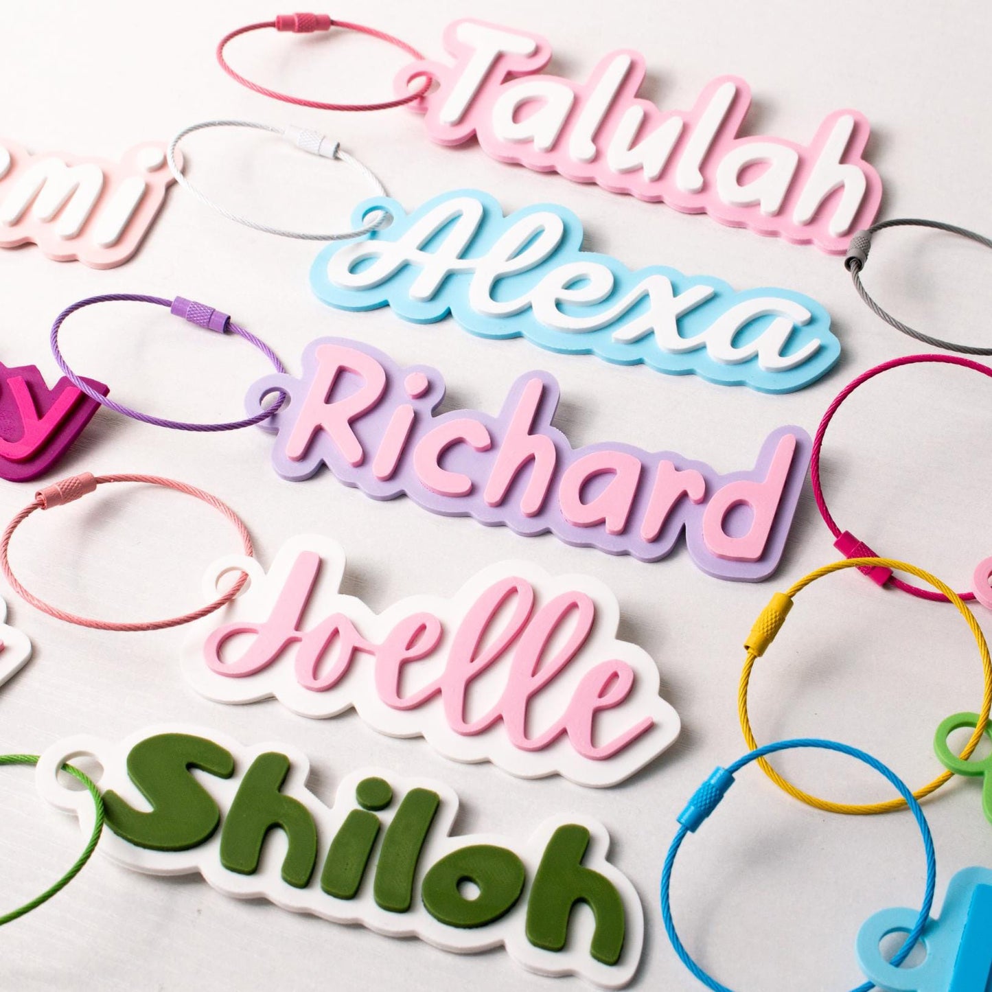 Personalized Name Tag For Kids Backpacks - Custom Back To School Bag Charm 685892 WFD