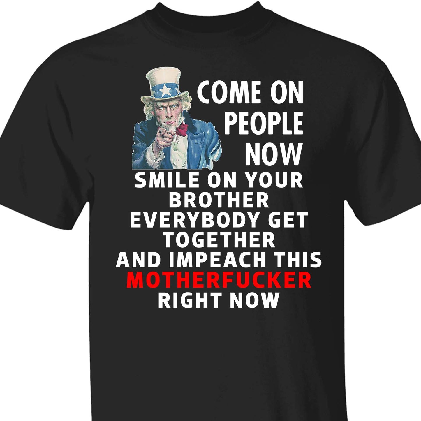Impeach Trump Now Shirt - 8647 Anti Trump Shirt, FDT Political Dark Shirt For Democrats And Anti MAGA Activists 682211