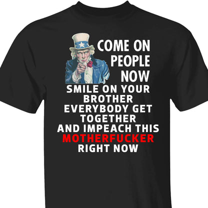 Impeach Trump Now Shirt - 8647 Anti Trump Shirt, FDT Political Dark Shirt For Democrats And Anti MAGA Activists 682211