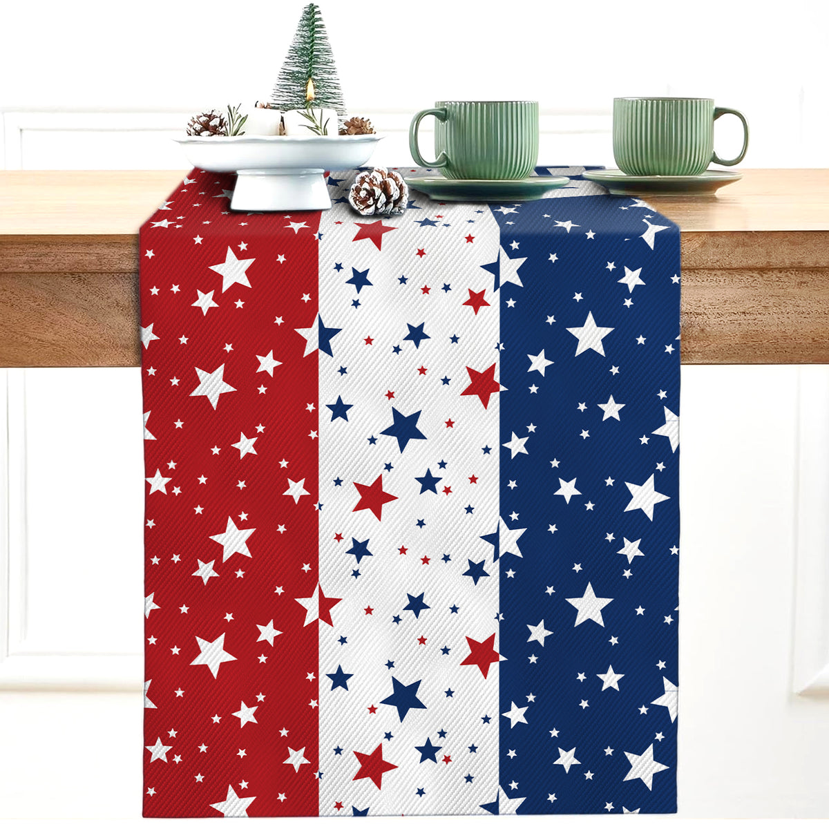 250 Year Celebration Table Runner | America 250th Anniversary Patriotic Home Decor | Independence Day Table Decoration 683643