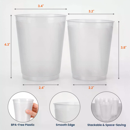 Custom Vintage Childhood Photo Senior 2026 Frosted Cups, Personalized Party Cups, Funny High School Grad Gift 684832