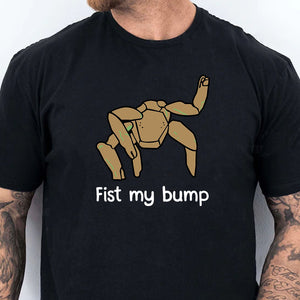 Fist My Bump Rocky Alien Dark Shirt, Funny Rocky Alien Friendship Tee, Project Hail Mary Inspired Shirt 685720