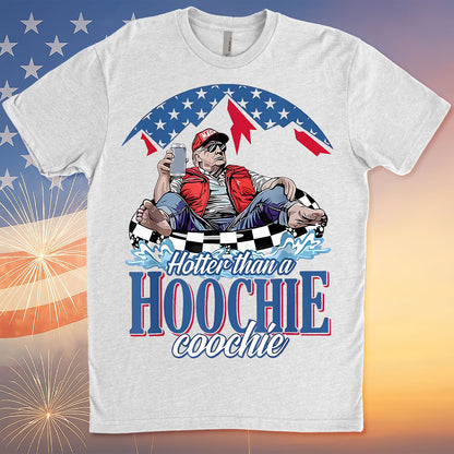 Hotter Than A Hoochie Trump Coochie Shirt | President Trump Summer Vibes T-Shirt | Patriotic Gift For Trump Supporters 682566 - GOP