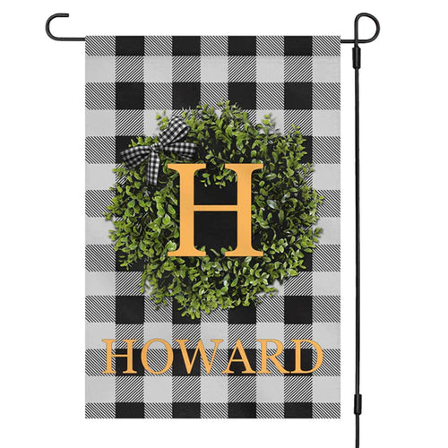 Welcome House Personalized Custom Garden Flag H176