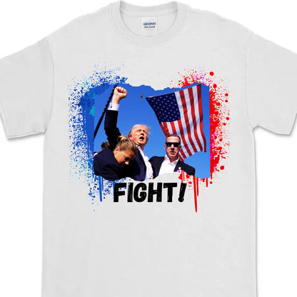 Trump Fight 2024 Shirt Pennsylvania Rally, Shirt Bright C1111 - GOP