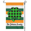 St Patricks Day Personalized Custom Garden Flag H139