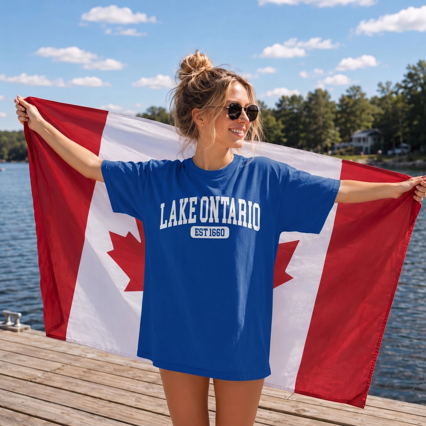 Lake Ontario Est 1660 Shirt, Great Lakes Political Satire Tee 686135
