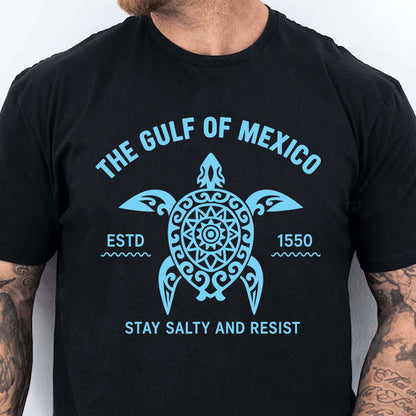Gulf of Mexico Stay Salty Resistance Shirt, Resist Shirt, 8647 Anti Trump Shirt, Democrat Shirt, Democrat Gift Shirt - 682168