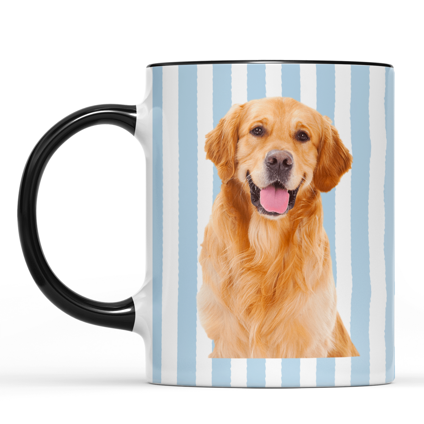 Custom Dog And Cat Photo Mug, Personalized White Mug Accent Mug For Pet Lover 684684