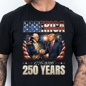 America 250 Years Anniversary Dark Shirt, Independence Day Tee, Patriotic 250th Semiquincentennial Shirt 685120