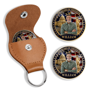 Personalized USA 250 Years Of Freedom Pocket Hug Coin | Patriotic Celebration 4th Of July Pocket Hug 685025