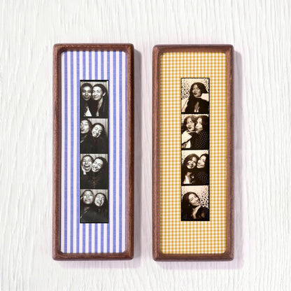 Custom Bestie Photo Fabric Mat Frame, Personalized Best Friend Photobooth Strip Frame, Anniversary Gift For Bestie 685600 WFD