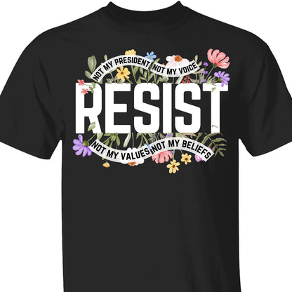 Resist Shirt - Empowered Women Against Trump Shirt, 8647 Anti Trump Dark Shirt, Equality Tee For Strong Liberal Women 682219