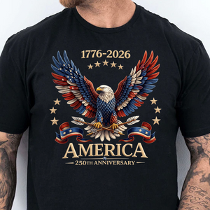 USA 250th Anniversary Dark Shirt, Independence Day Tee, Patriotic 4th Of July Shirt 685279
