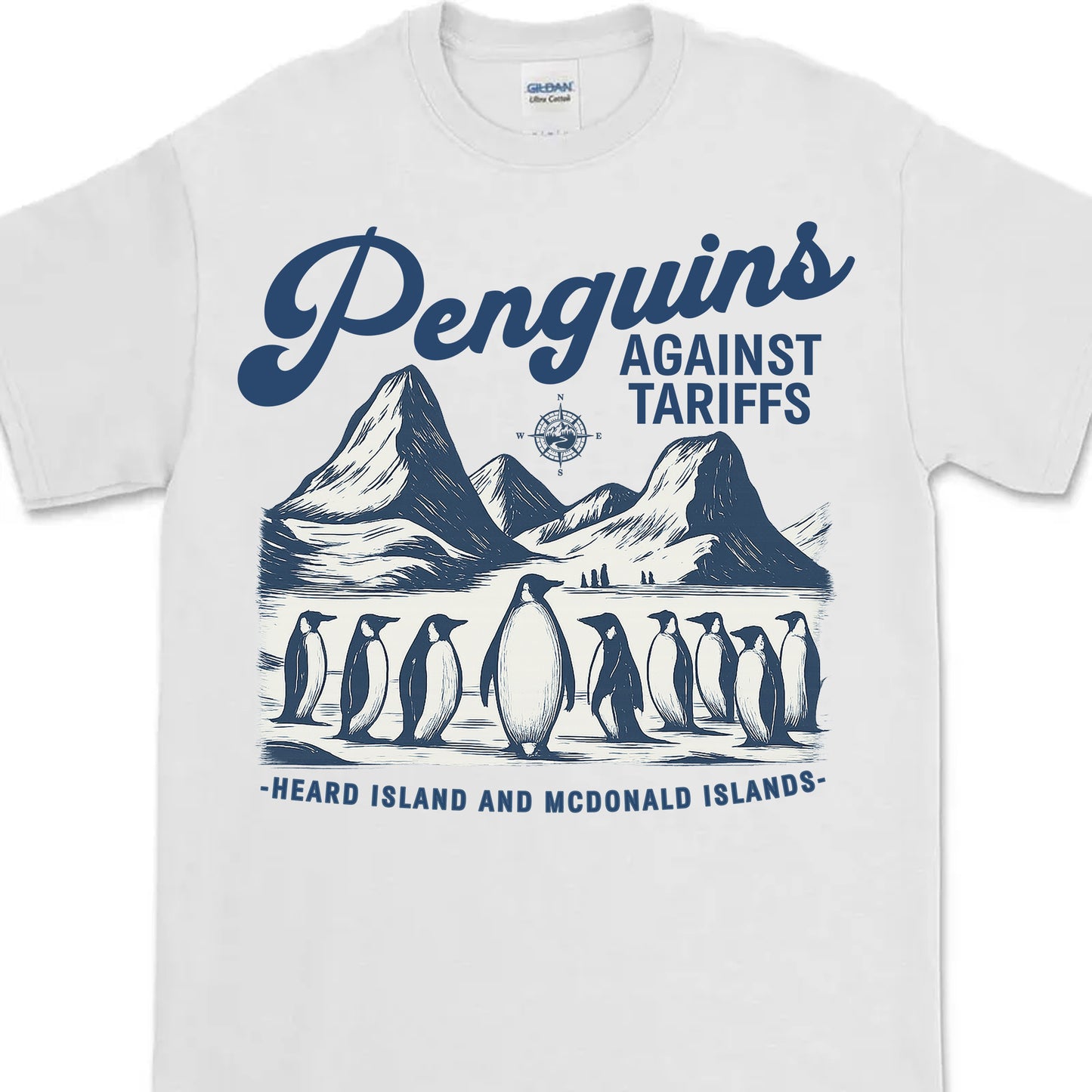 Penguins Against Tariffs Shirt – Funny 8647 Anti Trump Shirt, Resist Penguins Tariff Protest Bright T-Shirt, Anti MAGA Political Tee 682193
