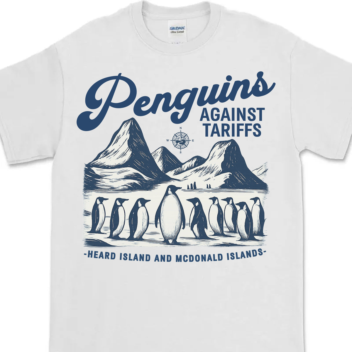 Penguins Against Tariffs Shirt – Funny 8647 Anti Trump Shirt, Resist Penguins Tariff Protest Bright T-Shirt, Anti MAGA Political Tee 682193