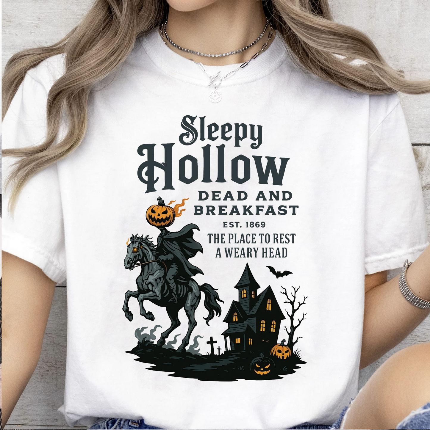 Sleepy Hollow Halloween Bright Shirt, Gothic Horror Tee, Gift For Halloween 686055