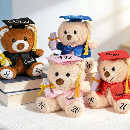 Grad Bear With Name & Year | Personalized Graduation Teddy Bears | Class of 2026 Gifts 684745