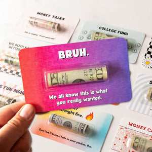 Personalized Funny Money Holder, Cash Holder Gift For Birthday, Holiday, Christmas 686700 WFD