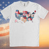 4th Of July Map Update Shirt | USA Patriotic States T-Shirt | US Flag Shirt | Independence Day Tee 682299