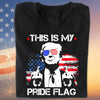 This Is My Pride Flag Trump Shirt | Happy 250th Birthday USA | Patriotic 4th Of July Tee | America 250th Anniversary | Independence Day Shirt 682574