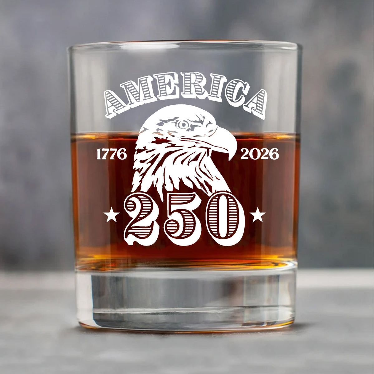 America 250 Years Glass | Happy 250th Birthday USA | Patriotic 4th Of July Glass | America 250th Anniversary | Independence Day Whiskey Glass Beer Glass 682552