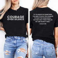 Justice For Charlie Kirk Shirt | RIP Charlie Kirk Front & Back Shirt | A True Patriot Memorial Shirt | America Freedom Apparel 682829