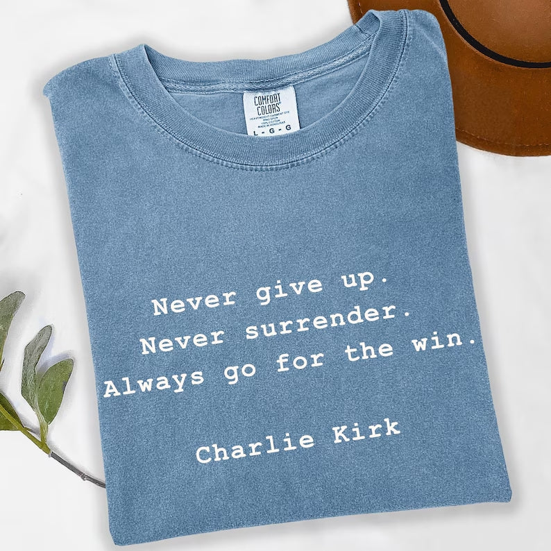 Charlie Kirk Memorial Shirt | Pray for Charlie Kirk Tee | Human Rights Shirt | Honoring a True Patriot | Conservative Free Speech Shirt 682833