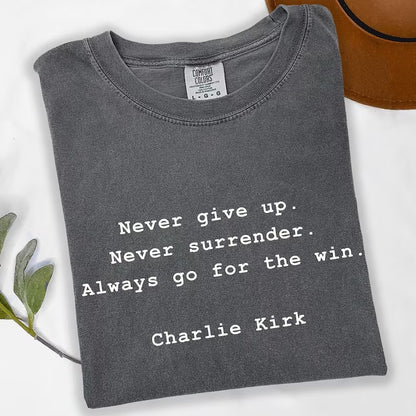 Charlie Kirk Memorial Shirt | Pray for Charlie Kirk Tee | Human Rights Shirt | Honoring a True Patriot | Conservative Free Speech Shirt 682833
