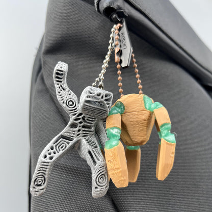 Project Hail Mary Rocky Keychain Charm, Poseable Rocky And Grace Bag Accessory, Sci Fi Reader Gift 685894 WFD