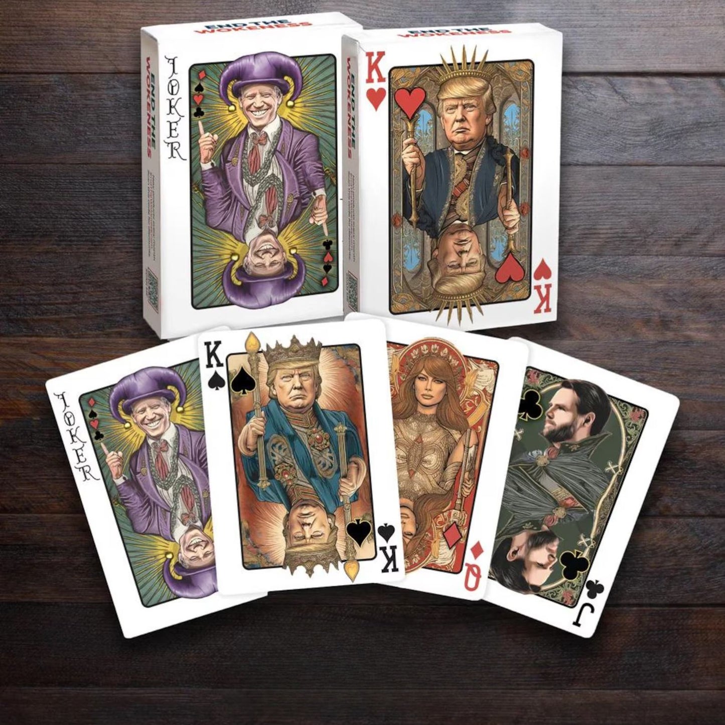 Trump Poker Playing Cards | Funny Trump Playing Card | Funny MAGA Political Gag Gift 684162