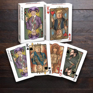 Trump Poker Playing Cards | Funny Trump Playing Card | Funny MAGA Political Gag Gift 684162