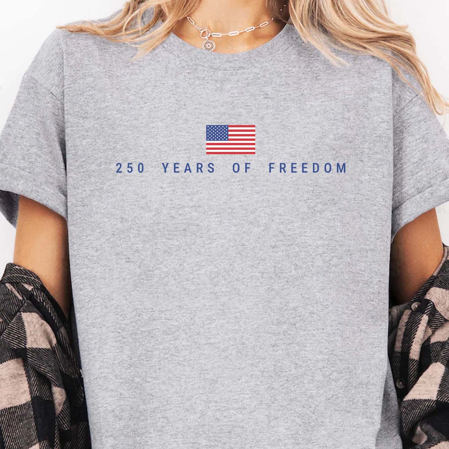 USA 250 Years Of Freedom Shirt, America Independence Day Tee, Patriotic 4th Of July Gift 685430