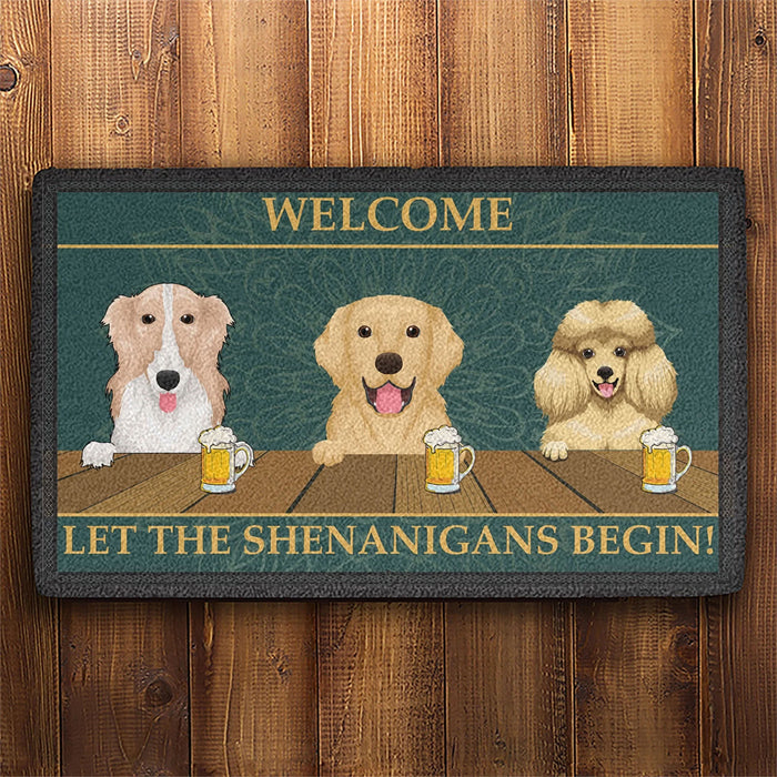 Personalized Dog Welcome Doormat T118