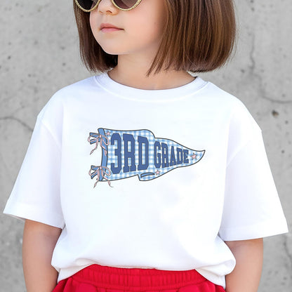 Custom Name Teacher Team Front & Back Kid Shirt, Personalized Grade Level Team Tee, Back To School Gift 685484