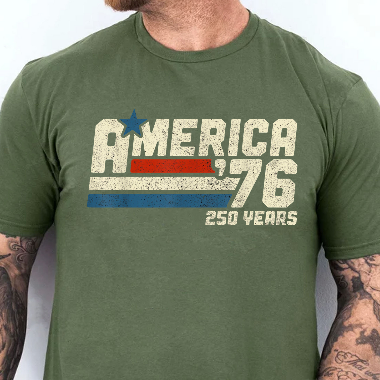 America 76 250 Years Retro Vintage Shirt, USA 250th Anniversary Shirt, Patriotic 4th Of July Gift 685199