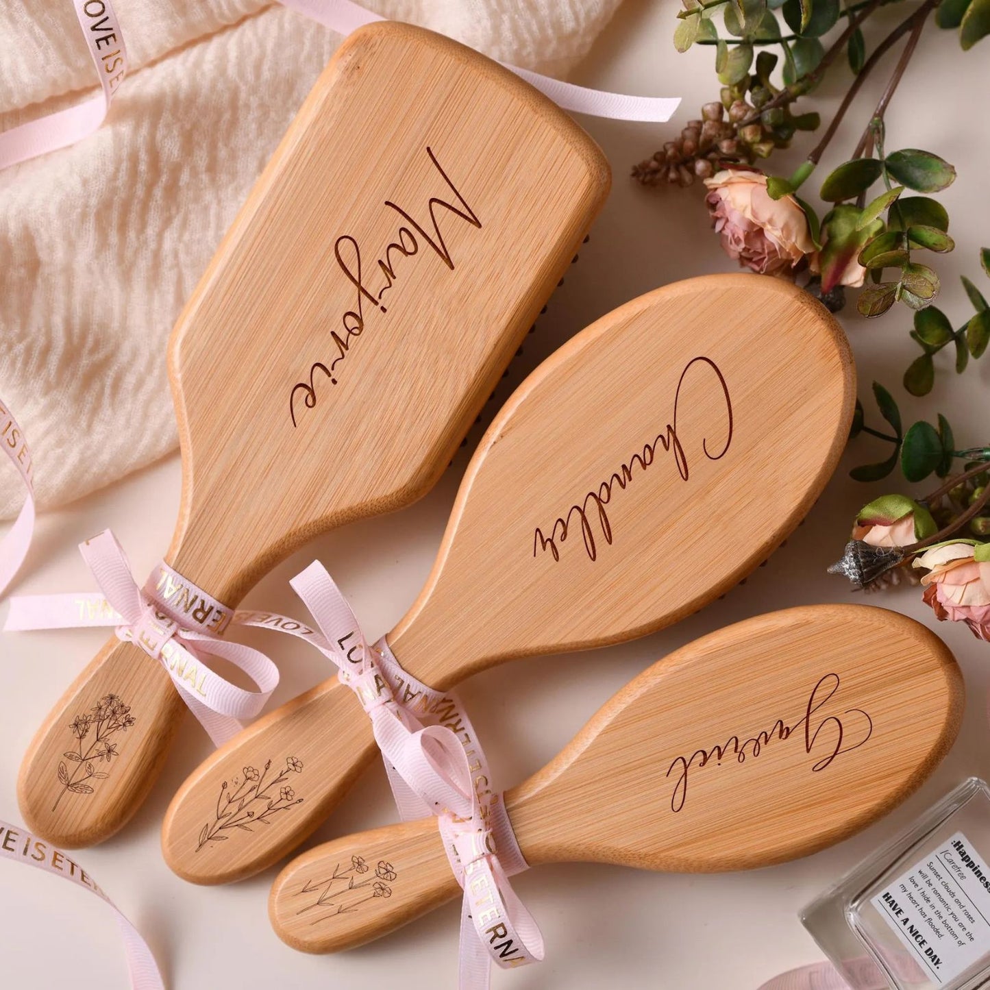 Personalized Bamboo Comb | Wooden Comb With Name Engraved | Mother's Day Gift | Gifts For Her 684802