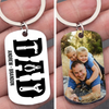 Personalized Dad Tools Keychain – Custom Dad Life Gift | Father's Day Gift, Gift for Repairman Dad, Best Papa Keepsake 682273