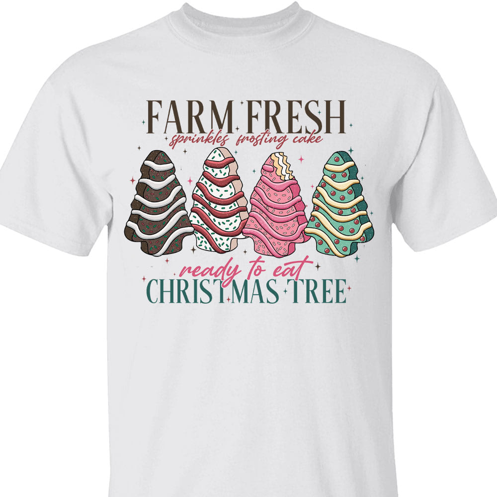 Farm Fresh Christmas Trees | Set of 2 RED W/ WHITE SWEATERS | Christmas Mommy outlet and Me Shirts | Matching Shirts | Christmas Shirts