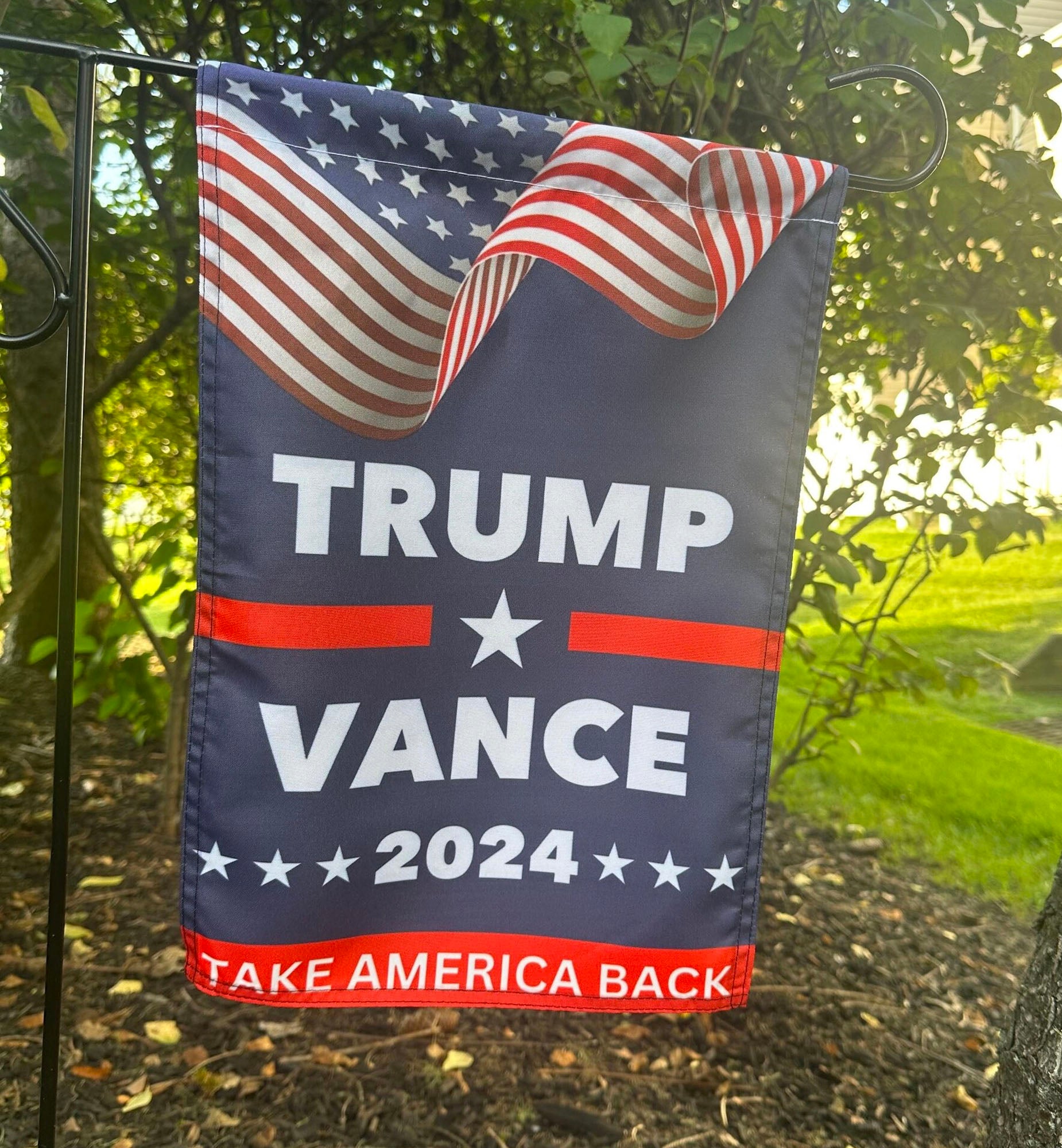 Trump Vance 2024 Flag | Republican Flag | Trump Supporters Garden Flag T1600 - GOP