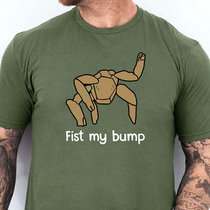 Fist My Bump Rocky Alien Dark Shirt, Funny Rocky Alien Friendship Tee, Project Hail Mary Inspired Shirt 685720