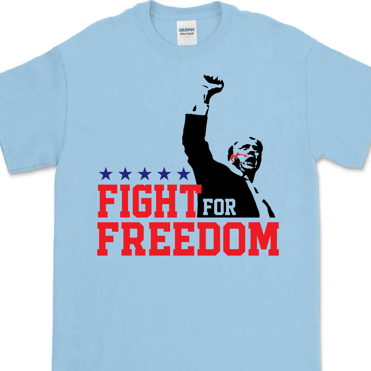 Fight For Freedom | Trump Fight 2024 Shirt Pennsylvania Rally | Shirt Bright C1114 - GOP