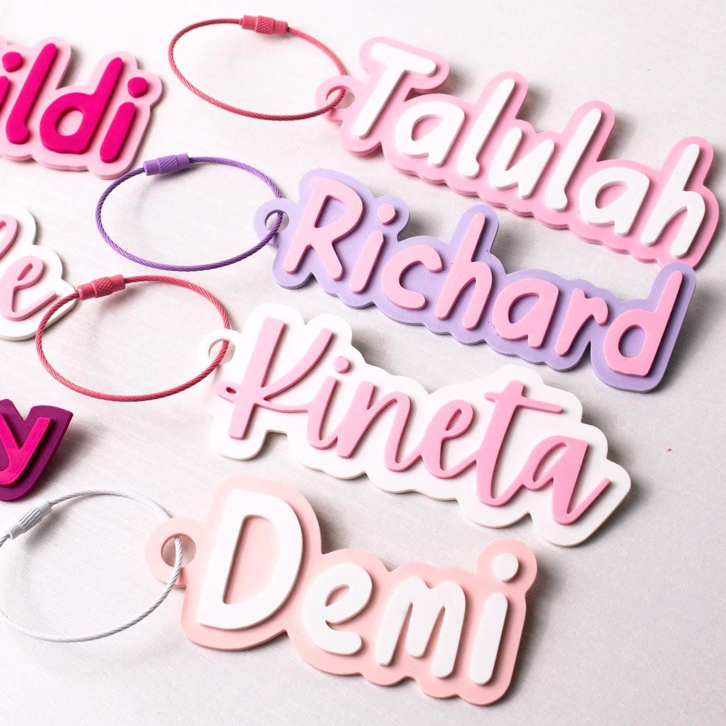 Personalized Name Tag For Kids Backpacks - Custom Back To School Bag Charm 685892 WFD