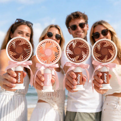 Custom Name Handheld Fan, Personalized Fan For Summer, Portable Cooling Gift 685507 WFD