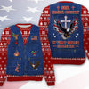 God Family Country Charlie Kirk Ugly Sweater | Justice Charlie Kirk All-Over-Printed Sweatshirt | Pray For Charlie Kirk Christmas Shirt 683617